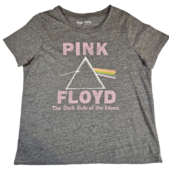 Pink Floyd Dark Side Of The Moon T Shirt, Heather Grey,  XL - Picture 4 of 9